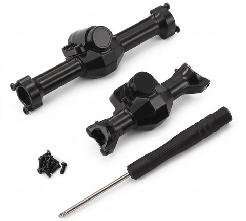 Metal Front & Rear Axle Housings for Axial SCX30 Crawler