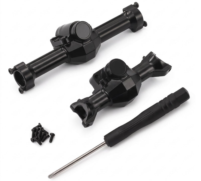 Metal Front & Rear Axle Housings for Axial SCX30 Crawler