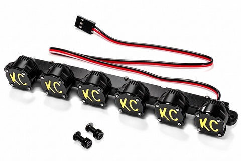 LED Roof Top Light Bar for Traxxas TRX-4, Axial SCX-10 & Other Scale Crawlers