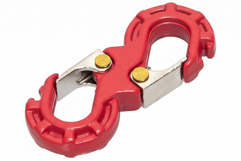 Realistic 1/10 Double Winch Hook for Off-Road Trail Rock Crawling