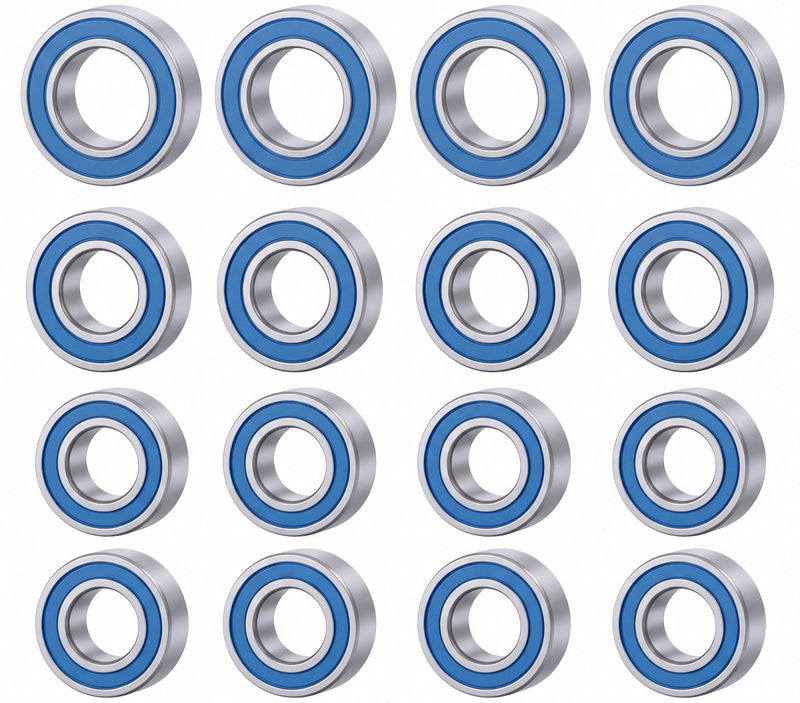 Complete Rubber Seal Bearing Set (16) for Tamiya TT-02 54476