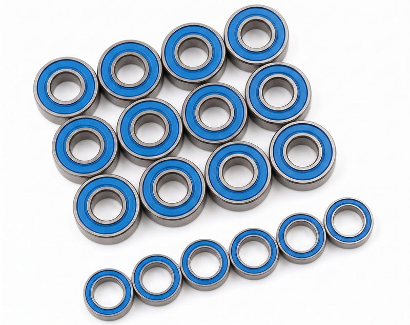 Complete Rubber Seal Bearing Set (18) for Tamiya M-05 M-06 54179