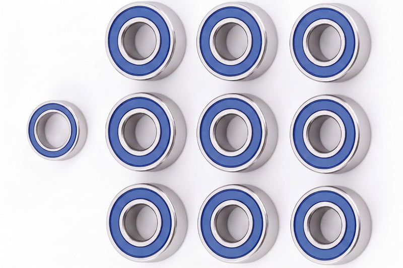 Complete Rubber Seal Bearing Set (10) for Tamiya CW-01 & Hornet 54997