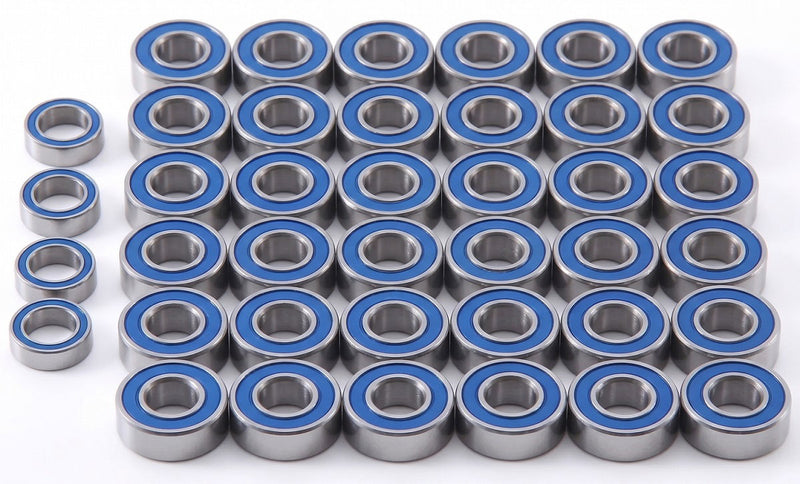 Complete Rubber Seal Bearing Set (40) for Tamiya G6-01 Chassis