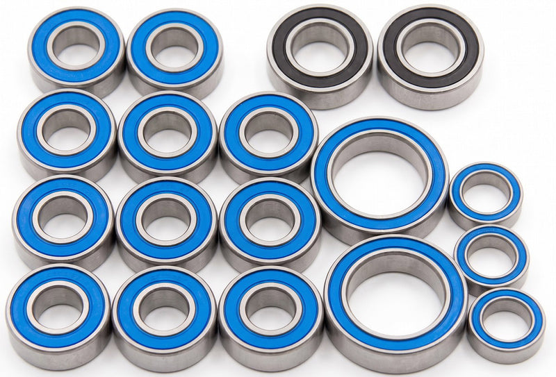 Complete Rubber Seal Bearing Set (18) for Tamiya CC-01