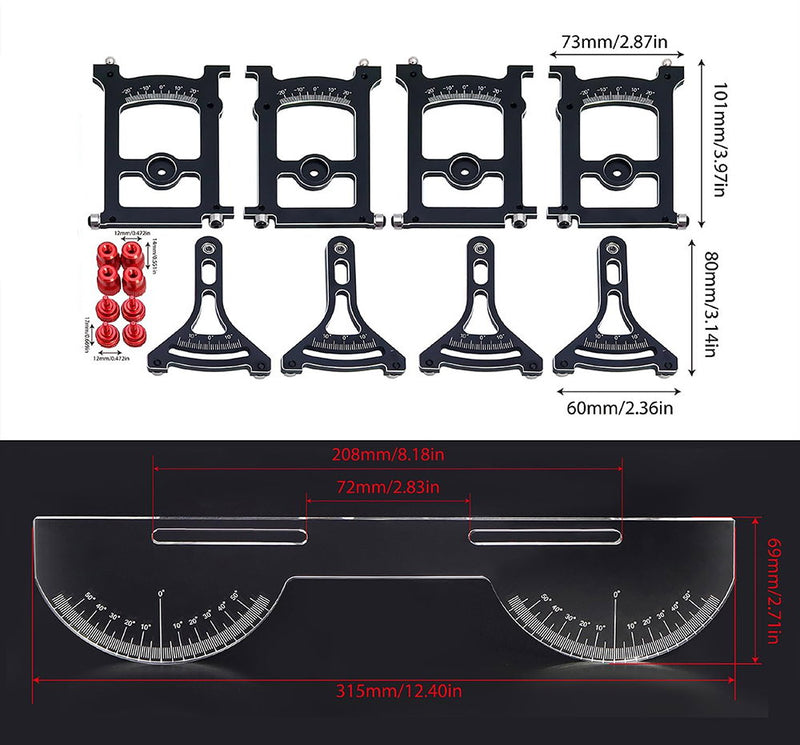 Professional 1/10 On-Road Touring & Drift Chassis Setup Station