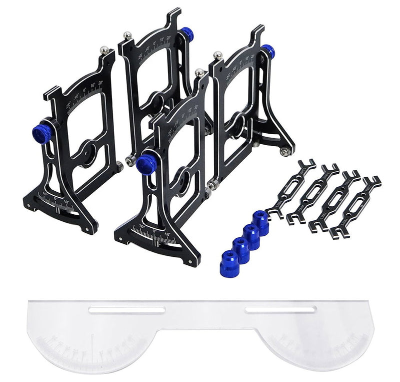 Pro 1/10 On-Road Touring & Drift Chassis Setup Station w/ Turnbuckle Wrench Set