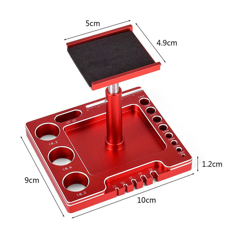 Universal Car Stand Workstation for 1/18 1/24 Size (100x90x115mm)