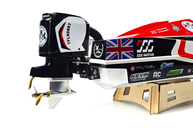 TFL 1147 T-F 860mm Fiberglass Outboard Warrior 2 w/ 3660 2070Kv Motor & 120A ESC