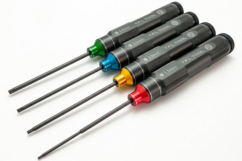 TFL Hexagon Allen Hex Wrench Drivers H1.5mm / H2.0mm / H2.5mm / H3.0mm