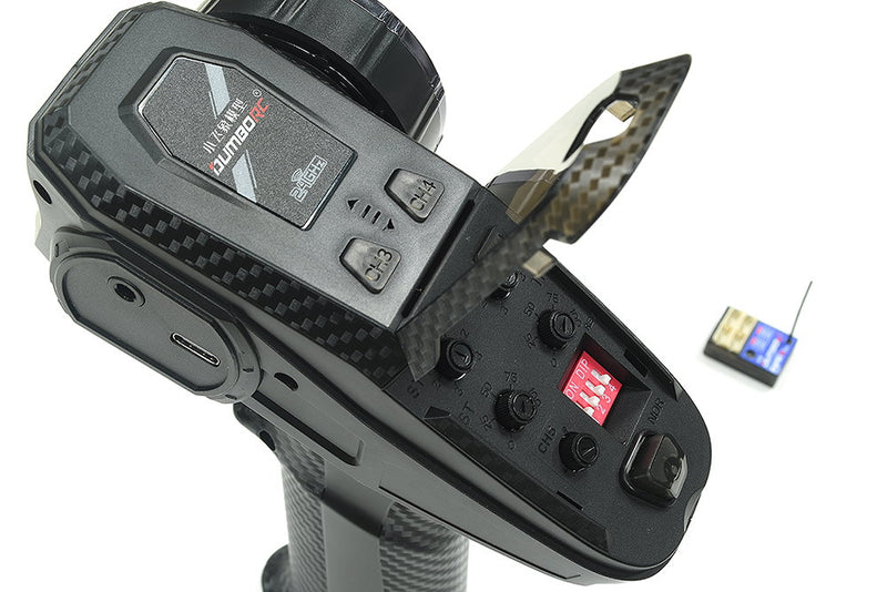 DUMBORC-X6PM 2.4Ghz 6CH RC Transmitter w/ P4FM(G)v3 Receiver (w/ Gyro)