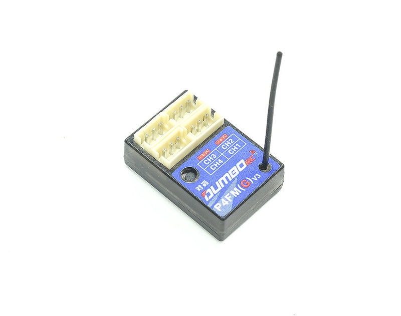 DUMBORC-X6PM 2.4Ghz 6CH RC Transmitter w/ P4FM(G)v3 Receiver (w/ Gyro)