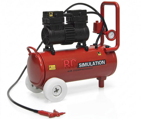 Realistic Gas Powered Air Compressor, Horizontial Portable for 1/10 Scale