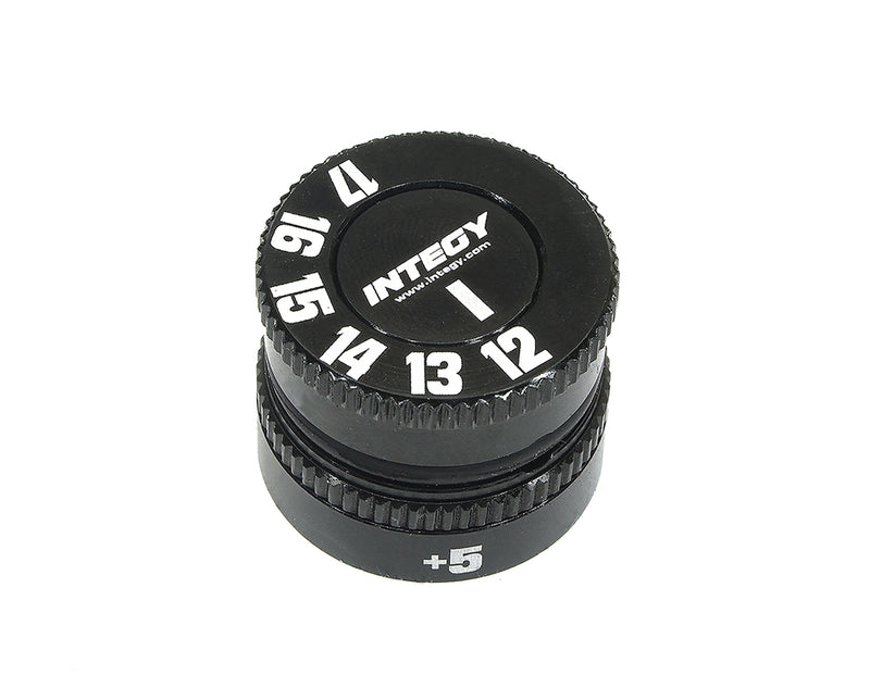 1/10 Off-Road Adjustable Ride Height Gauge 12-17mm+5mm Adapter (12mm-22mm)