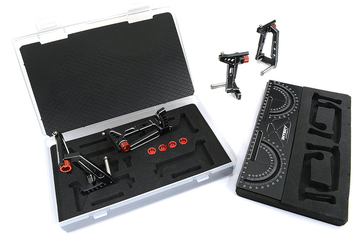Perfect 1/28 1/24 On-Road Universal Setup Station with Carrying Case