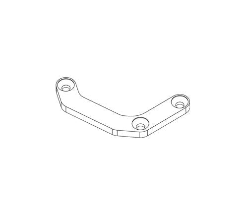 Motor mount Stiffener for 3racing Cactus