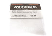 Assorted Sizes Teflon Washers Set, 10 Pieces - Durable White Shims
