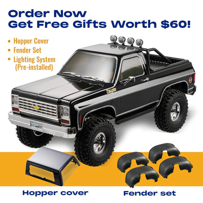 1:10 Chevrolet K5 BLAZER RS BLACK