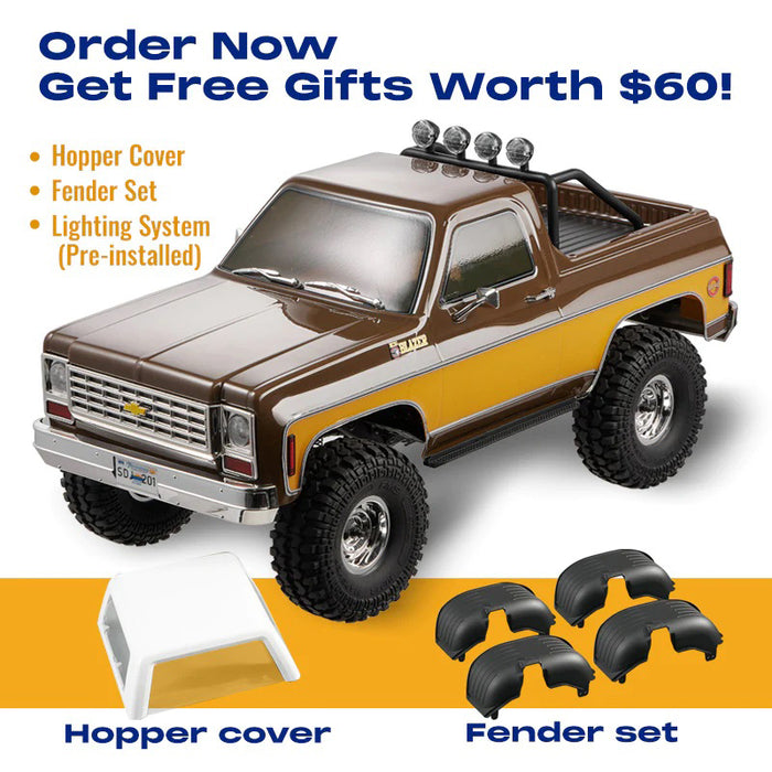 1:10 Chevrolet K5 BLAZER RS BROWN