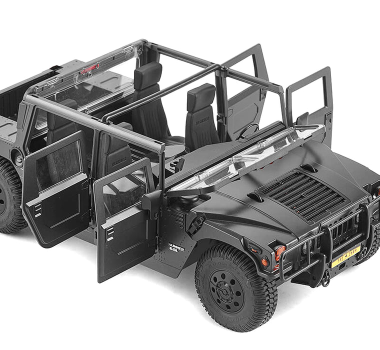 1:12 2006 Hummer H1 Alpha RTR Black