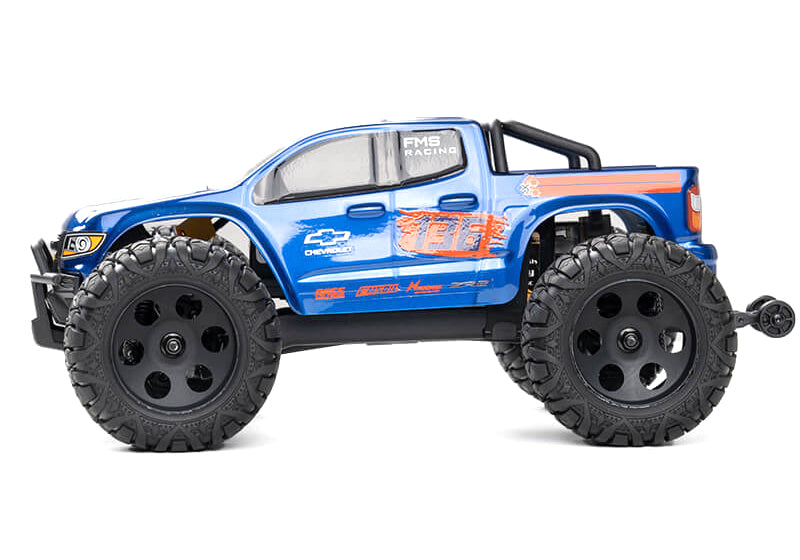 1:24 FMT24 Chevrolet Colorado RTR Blue Brushed