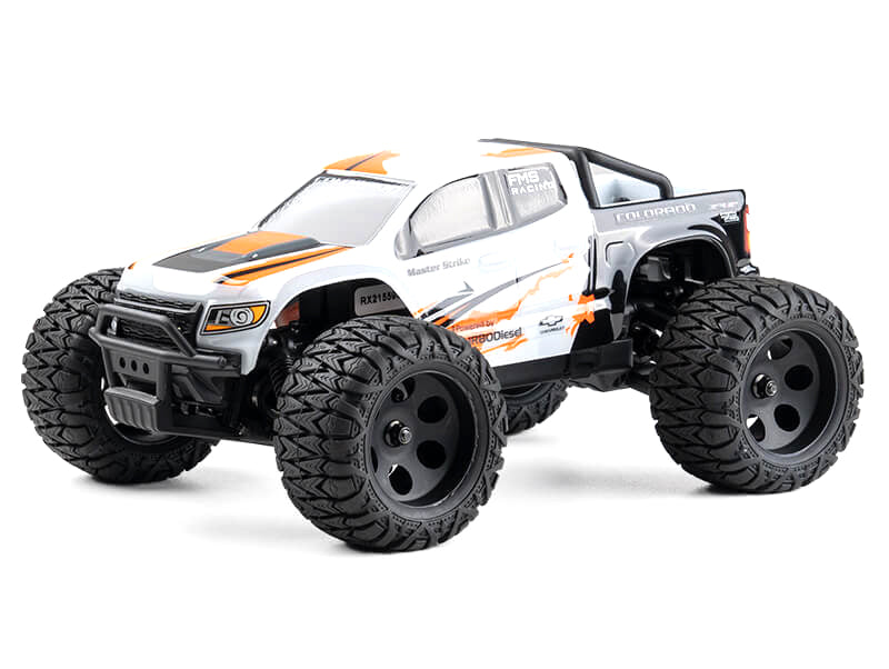 1:24 FMT24 Chevrolet Colorado RTR White Brushed