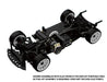 3RACING 1/10 Cero FWD Sport Mini Car Kit 225mm WB