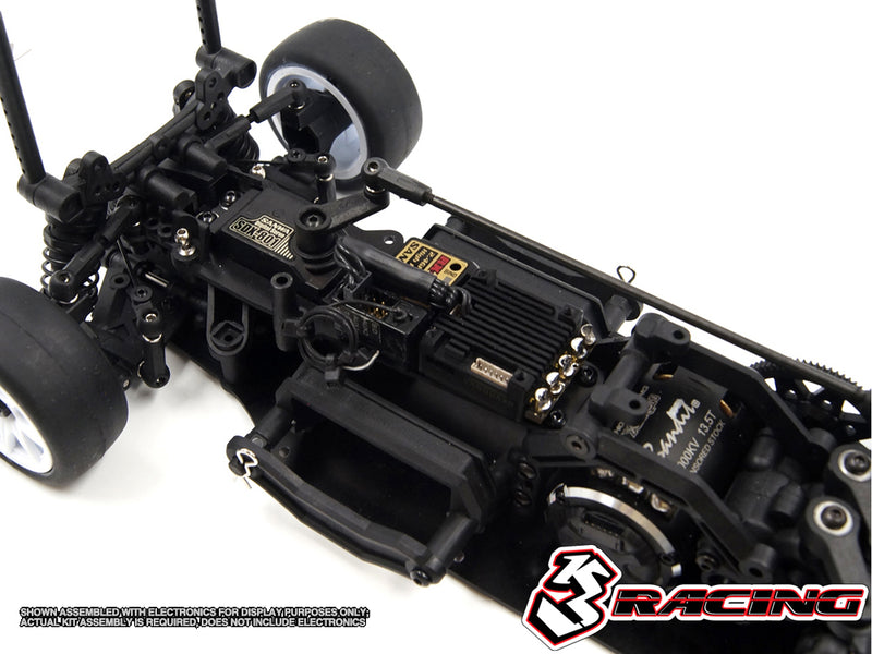 3RACING Sakura Mini MG 1/10 Scale RC Car - Compact Racing Vehicle | Mini FWD