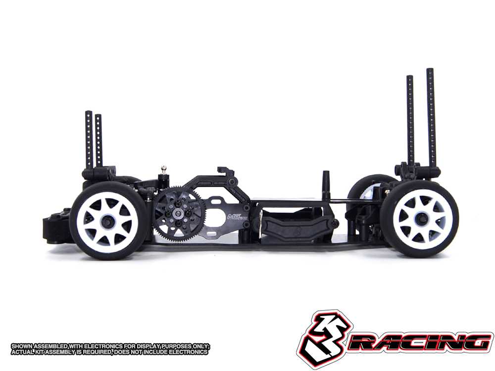 3RACING Sakura Mini MG 1/10 Scale RC Car - Compact Racing Vehicle