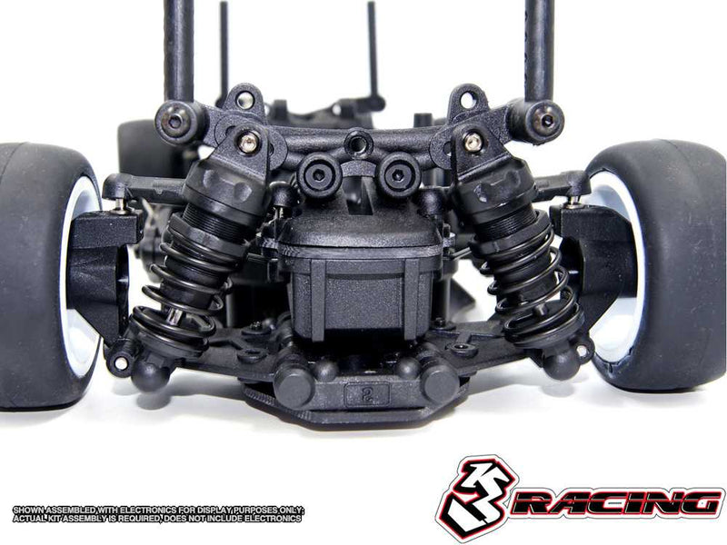 3RACING Sakura Mini MG 1/10 Scale RC Car - Compact Racing Vehicle | Mini FWD