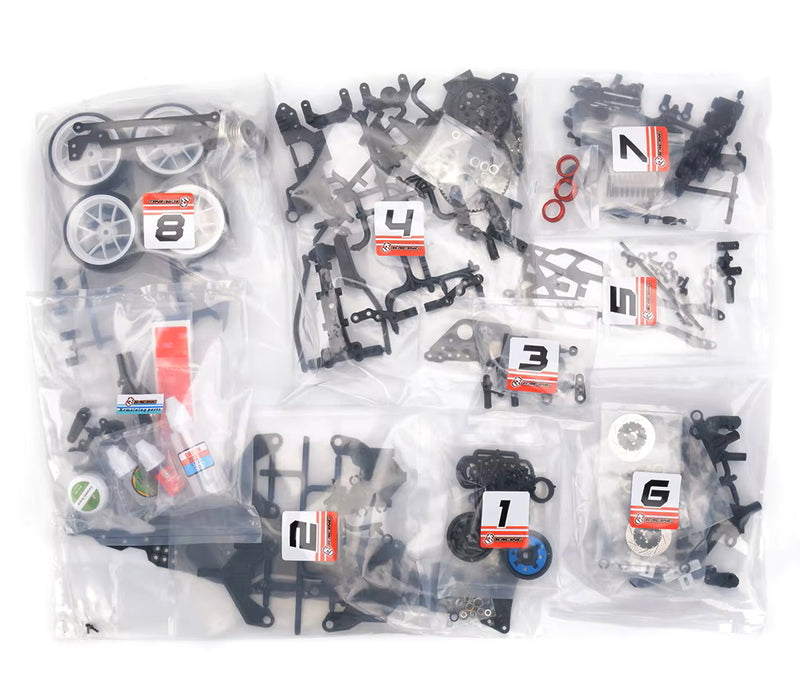 3RACING 1/10 Sakura D6 Drift Car Kit (Belt UMR) | D4 | D5