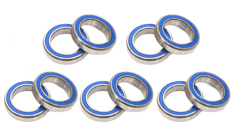 Ball Bearing 1/2in x 3/4in Unflanged Rubber Sealed (10) pack