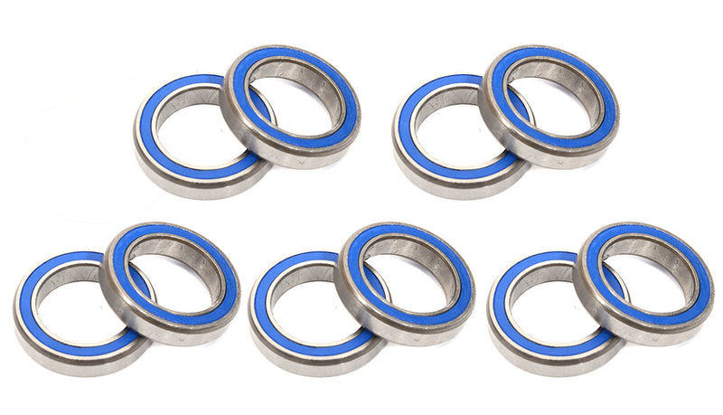 Ball Bearing 1/2in x 3/4in Unflanged Rubber Sealed (10) pack