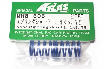 Shock Spring Short 1.4 x 5.75 for YM34v3, YM34T, YM34Si