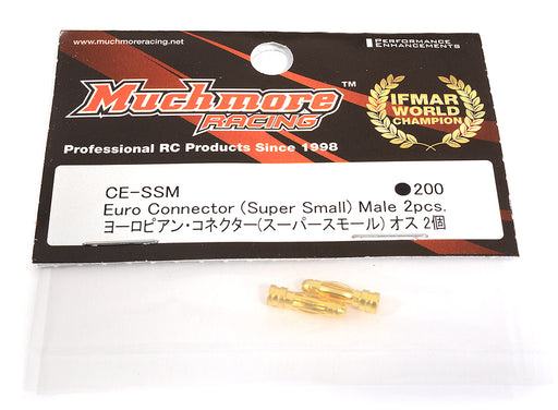 Muchmore Racing Euro Connector (Super Small) Male 2pcs