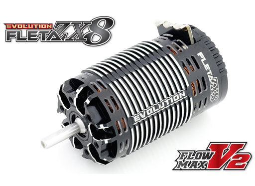 FLETA ZX8 Evolution 1/8th Scale Brushless Motor (1900KV)