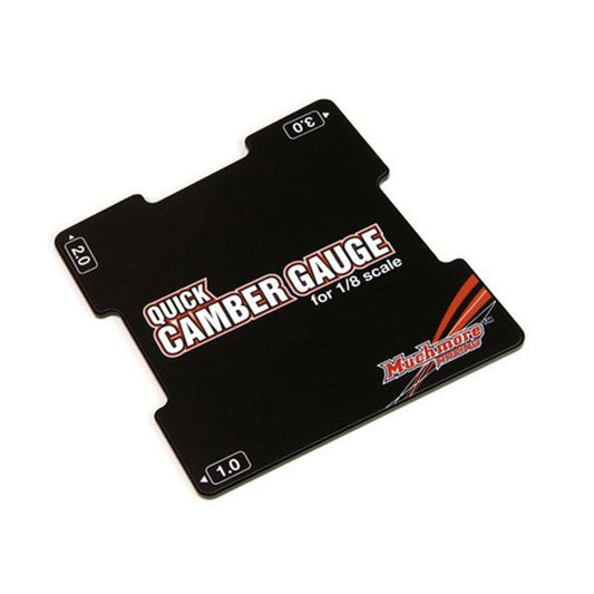 Muchmore Racing Quick Camber Gauge 1.0,2.0,3.0 Angles for 1/8 Buggy Cars