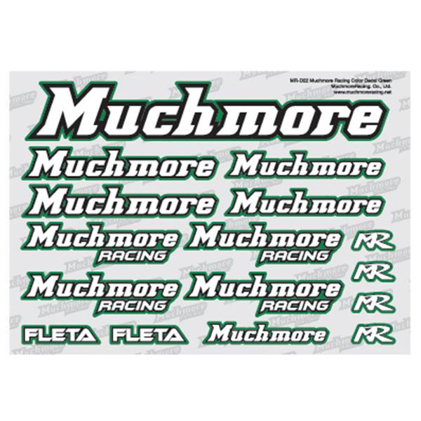 Muchmore Racing Muchmore Racing Color Decal Green