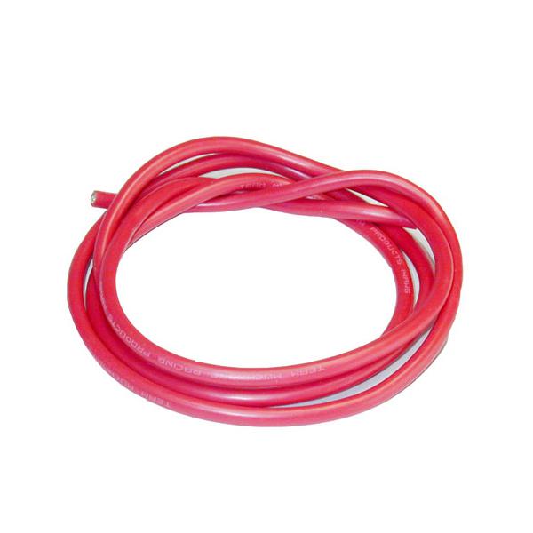 Muchmore Racing 16 AWG Silver Wire - Red 90cm