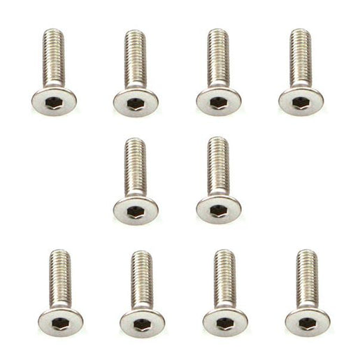 Muchmore Racing Stainless Screw Flat Head 3x12mm (10pcs)