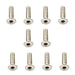 Muchmore Racing Stainless Screw Flat Head 3x12mm (10pcs)