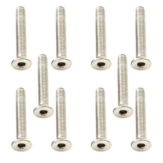 Muchmore Racing Stainless Screw Flat Head 3x20mm (10pcs)