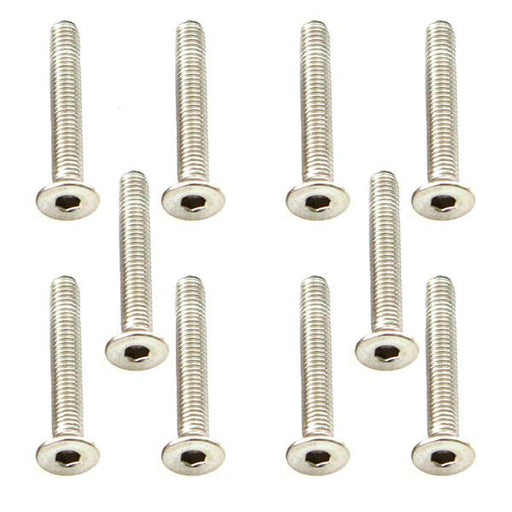 Muchmore Racing Stainless Screw Flat Head 3x20mm (10pcs)