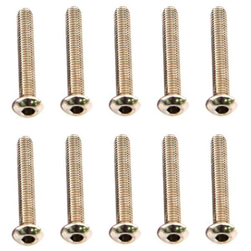 Muchmore Racing Stainless Screw Round Head 3x20mm (10pcs)