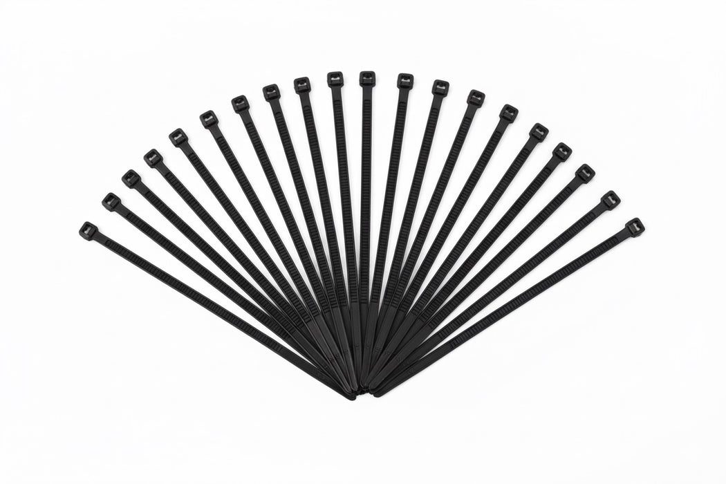 Muchmore Racing Nylon Straps M Size Black (20pcs)