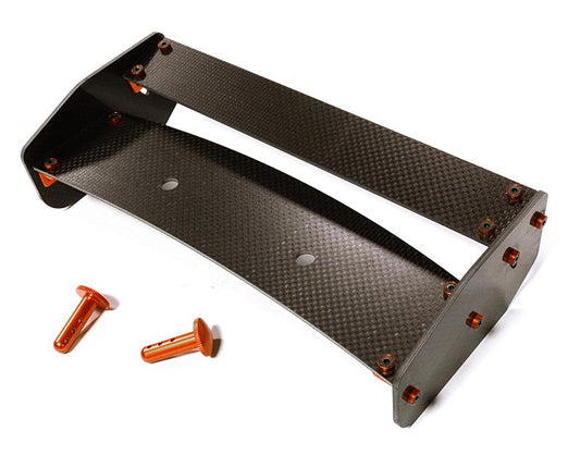 Composite Carbon Fiber Alloy Rear Wing Set for HPI 1/5 Baja 5B & 5B2.0