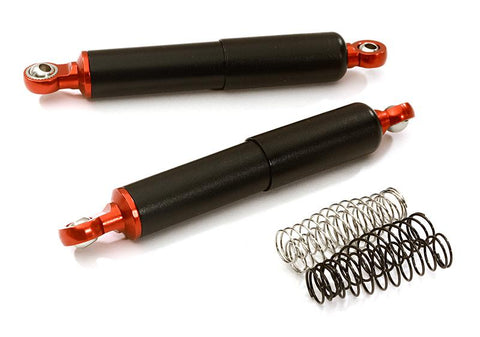 Realistic 74mm Alloy Off-Road Shocks w/ Internal Spring for 1/10 Scale Crawler