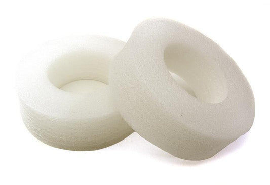 Firm White Foam 105x33mm Tire Insert (2) for 1.9 Size 1/10 Scale Crawler