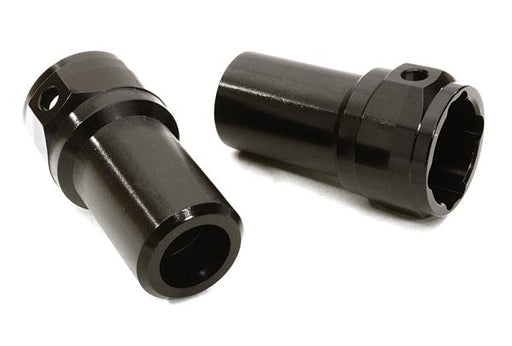 CNC Machined Straight Axle Rear Lock-Out for Axial 1/10 SCX-10 Crawler