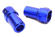 CNC Machined Straight Axle Rear Lock-Out for Axial 1/10 SCX-10 Crawler